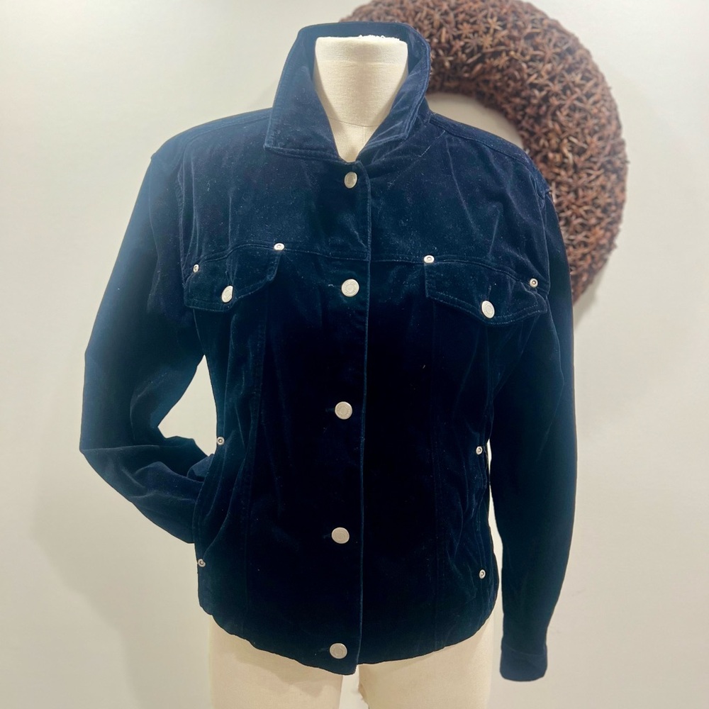 Women’s Classic Liz Claiborne Velvet Jacket